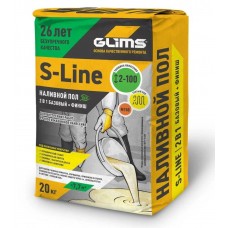 Наливной пол GLIMS S-Line 20 кг