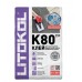 Клей для плитки Litoflex K 80, 25 кг